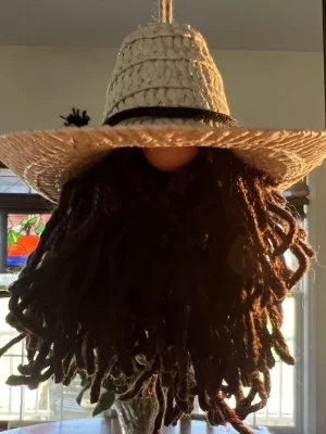 Handmade Hanging Gnomes #11