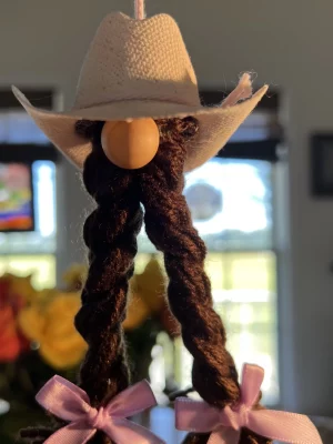 Handmade Hanging Gnomes #17