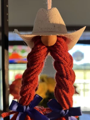 Handmade Hanging Gnomes #18