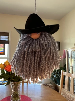 Handmade Hanging Gnomes #2