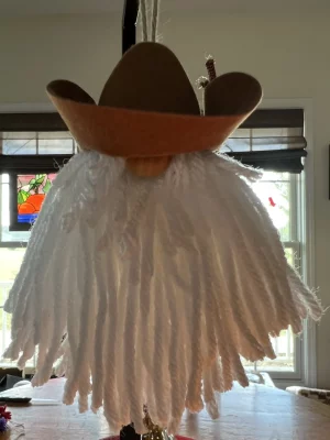 Handmade Hanging Gnomes #4