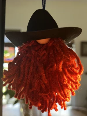 Handmade Hanging Gnomes #5