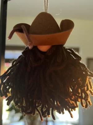 Handmade Hanging Gnomes #6