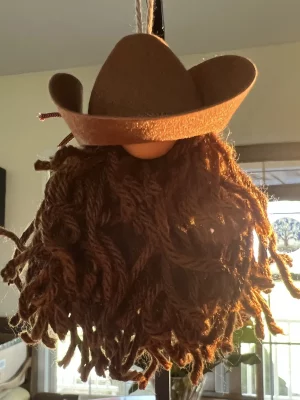 Handmade Hanging Gnomes #7